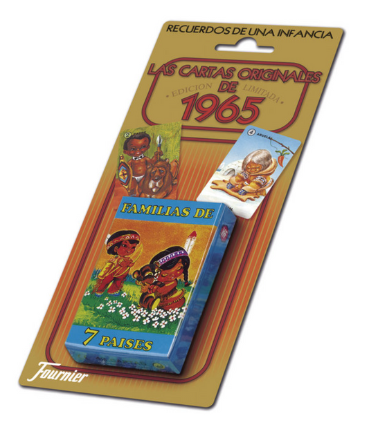 BARAJA CARTAS INFANTIL FAMILIAS 7 PAISES 21966
