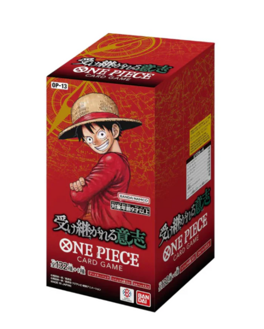 CAJA ONE PIECE OP13 - Carrying On His Will (JAPONÉS)