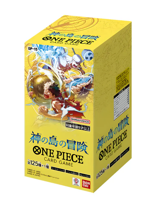 CAJA ONE PIECE OP15 - "Adventure on Kami's Island" (JAPONÉS)