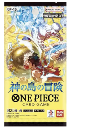 SOBRE ONE PIECE OP15 - ADVENTURE ON KAMI'S ISLAND OP-15 (JAPONÉS)