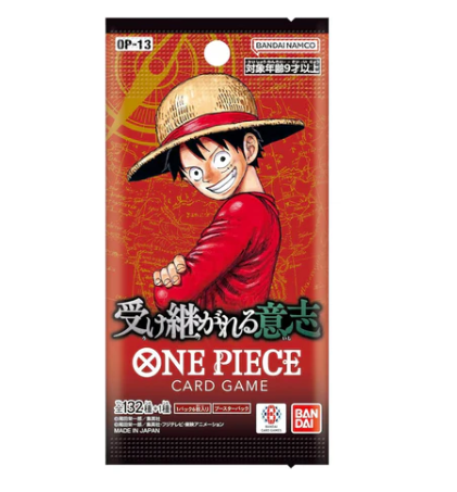 BOOSTER ONE PIECE OP13 "CARRYING ON HIS WILL" SOBRE JAPONÉS