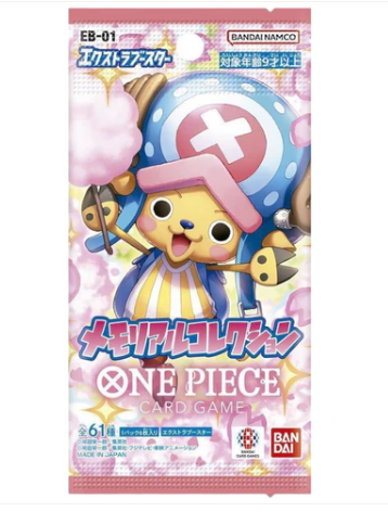 BOOSTER ONE PIECE EB01 - MEMORIAL COLLECTION EB-01 SOBRE JAPONÉS