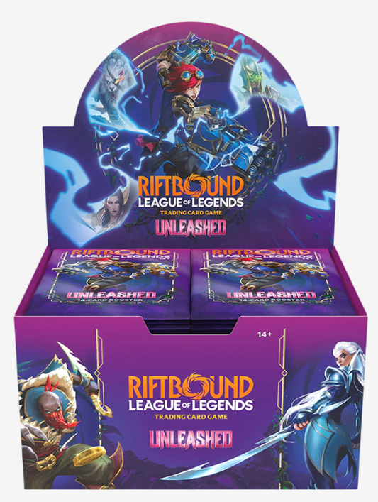 Riftbound League of Legends - Unleash Booster Box (Inglés)