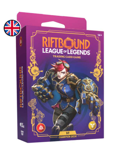 Mazo de campeón de VI de Riftbound: Unleashed - League of Legends