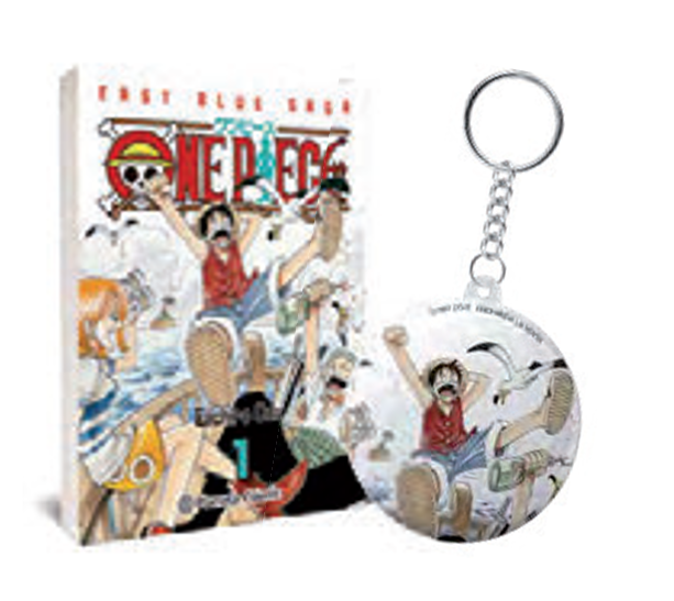 ONE PIECE 3 EN 1, VOL.1 + LLAVERO - PLANETA COMIC