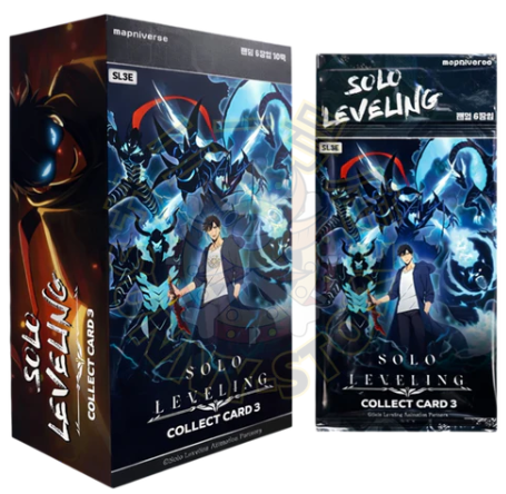 BOOSTER BOX SOLO LEVELING VOL 3 COLLECT CARD MAPNIVERSE SL3E (COREANO)