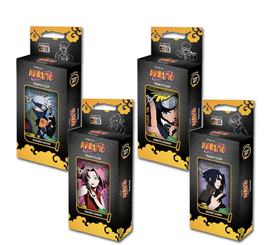 Team Set Naruto Konoha Shido 2nd Edition - Inglés