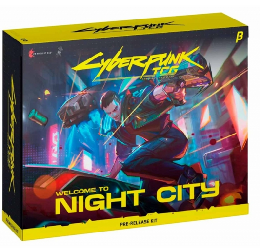 Cyberpunk TCG - Prerelease Kit Welcome to Night City BETA (INGLÉS)