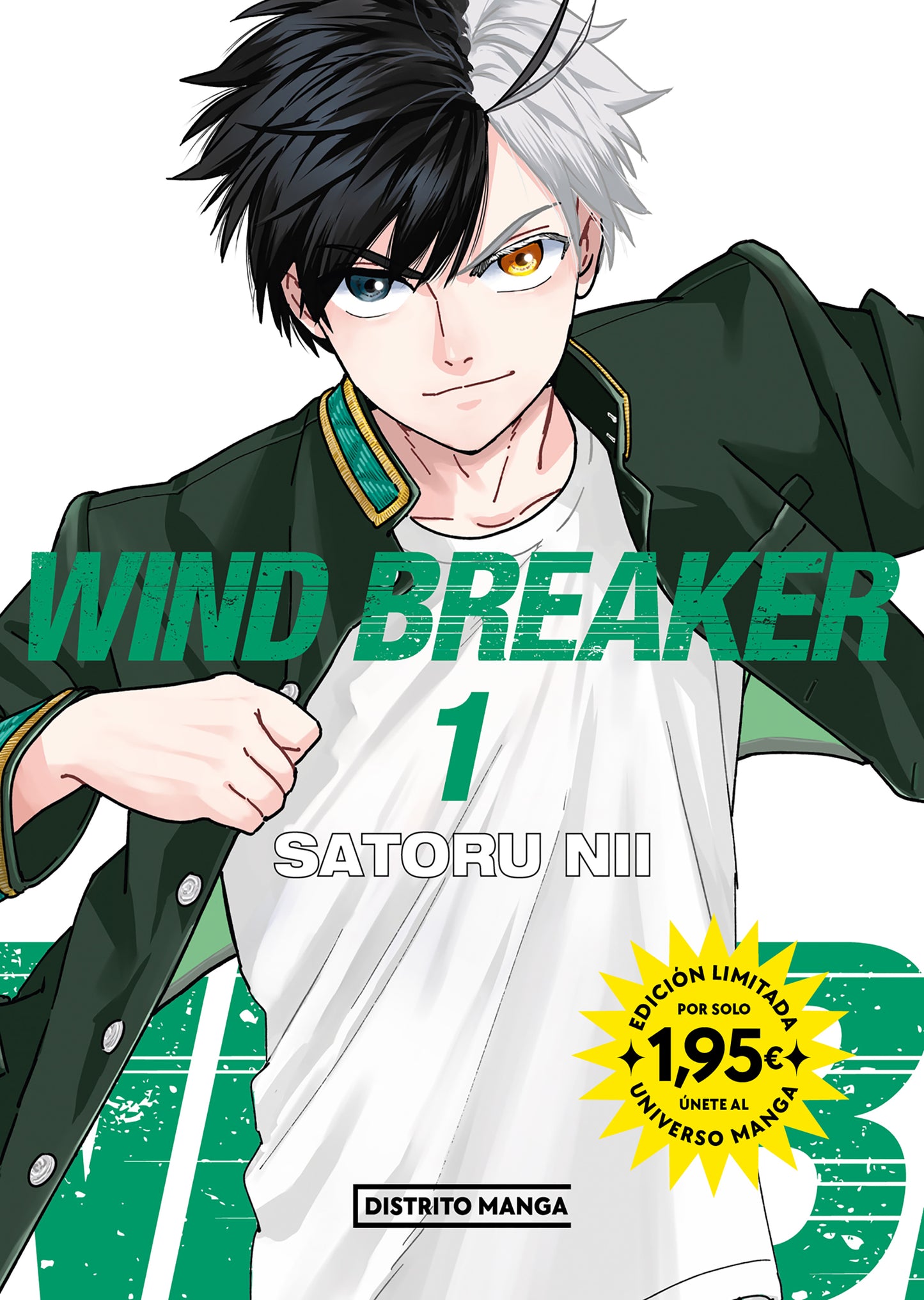 Wind Breaker 1 (Universo Manga) - DISTRITO MANGA