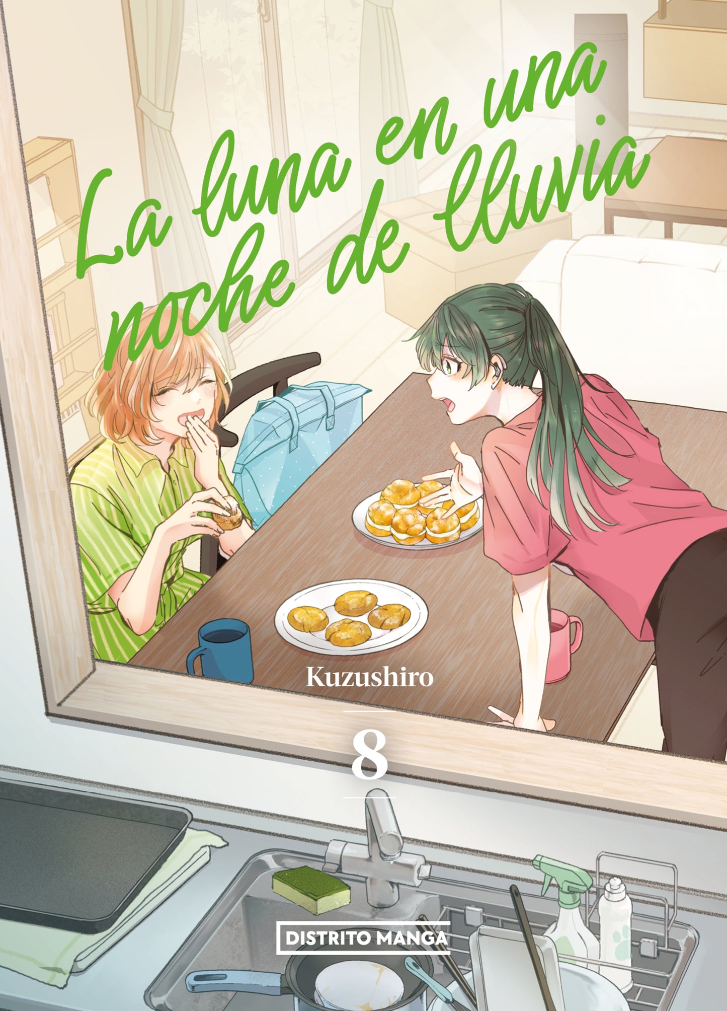 La luna en una noche de lluvia 8 (La luna en una noche de lluvia  8) - Kuzushiro (DISTRITO MANGA)