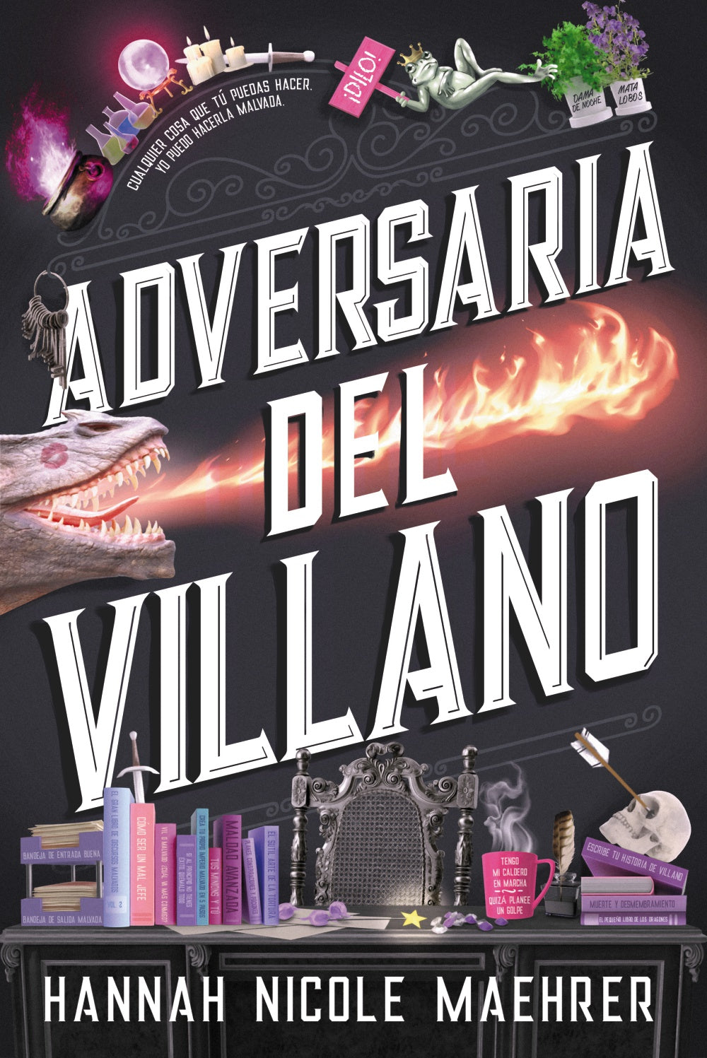 Adversaria del villano - Maehrer, Hannah Nicole (FAERIS EDITORIAL)
