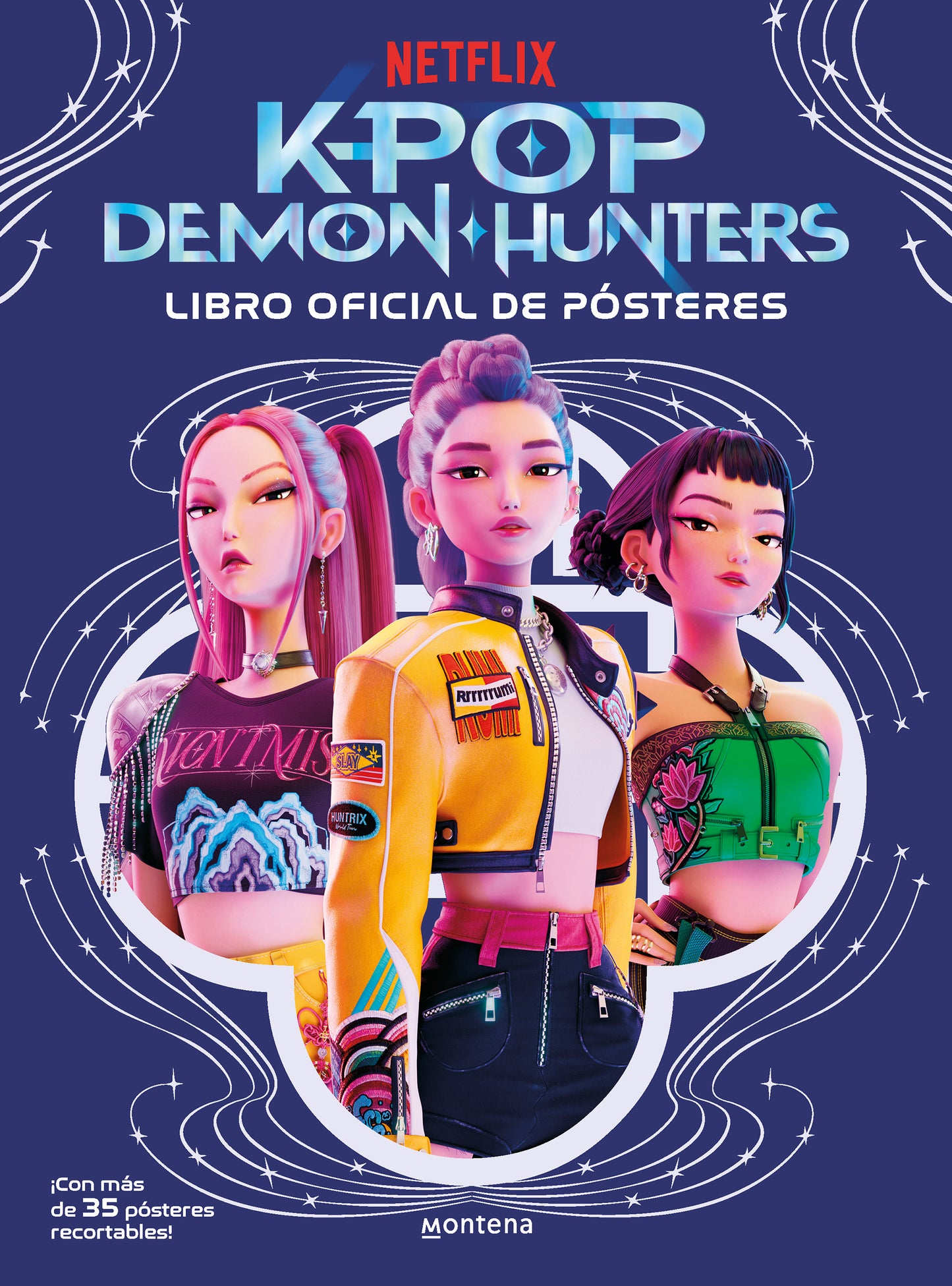 KPop Demon Hunters: Libro oficial de pósteres (MONTENA)