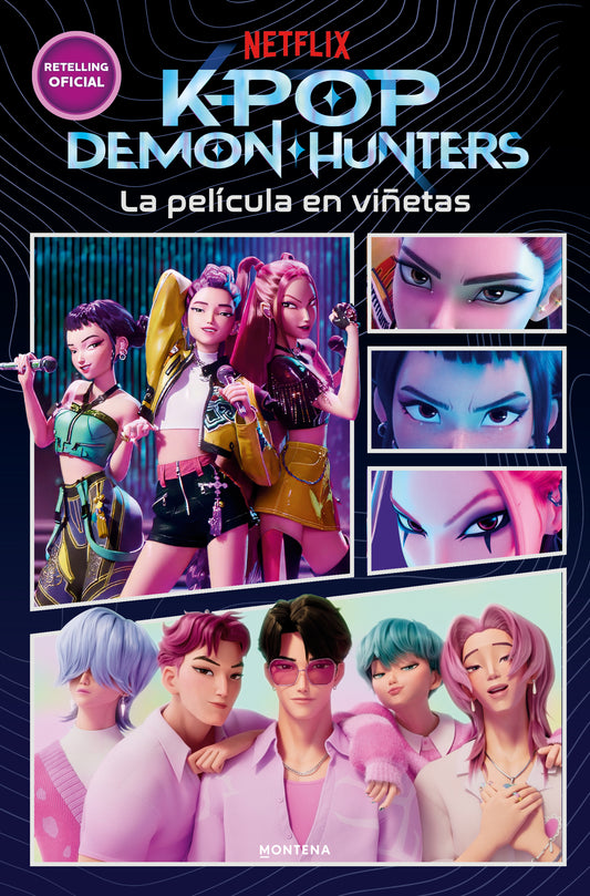 La película en viñetas (KPop Demon Hunters) - (MONTENA)