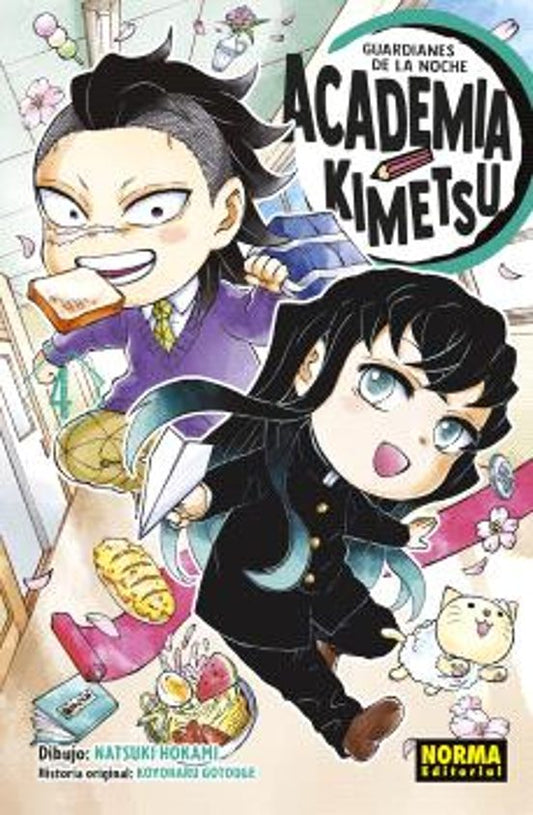 GUARDIANES DE LA NOCHE: ACADEMIA KIMETSU, VOL.4 - NORMA EDITORIAL