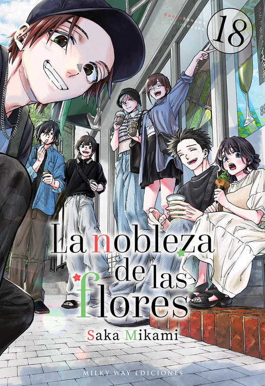 LA NOBLEZA DE LAS FLORES, VOL.18 -  MILKY WAY EDICIONES