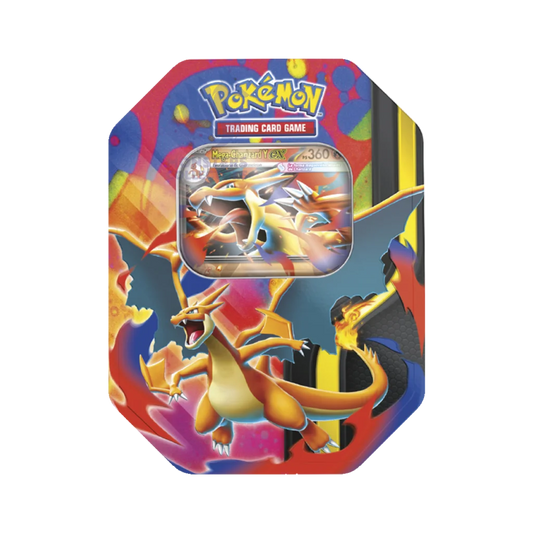 Lata Pokémon Mega Charizard Y Fuegos Fantasmales Español