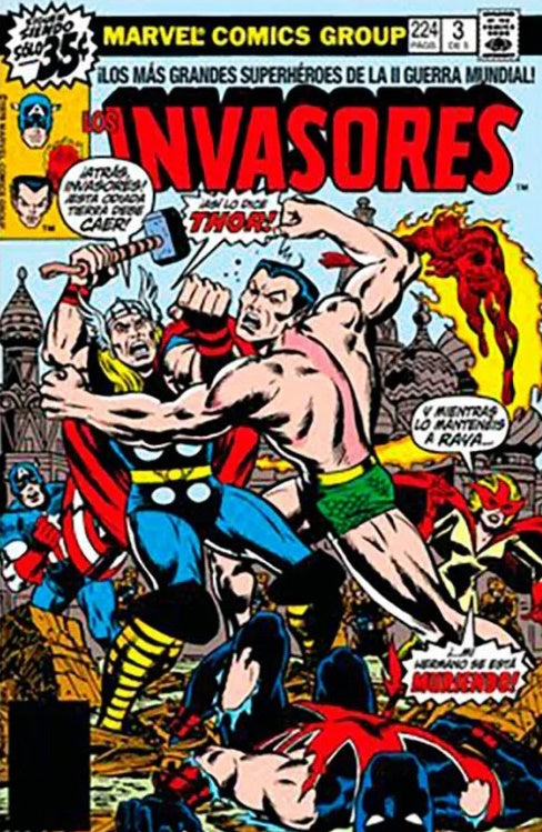 TPB LOS INVASORES 3 DE 5 - MARVEL LIMITED EDITION
