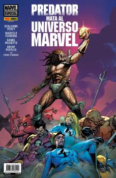 PREDATOR MATA AL UNIVERSO MARVEL - PANINI