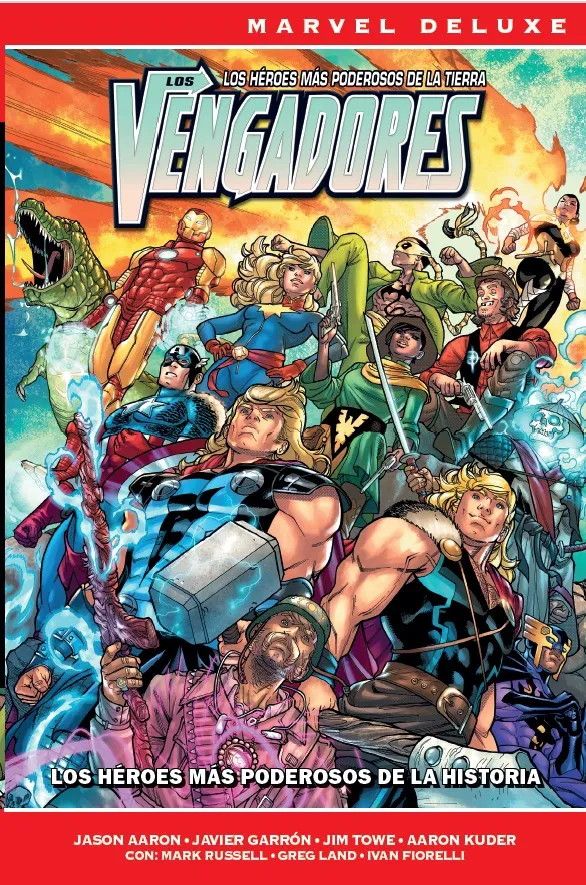 LOS VENGADORES DE JASON AARON 07 (MARVEL NOW! DELUXE) - PANINI