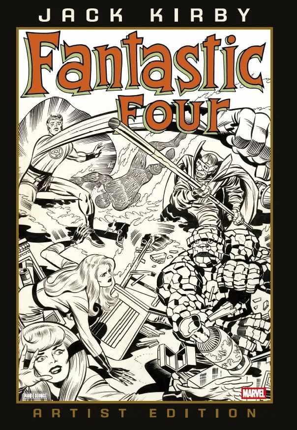 MARVEL ARTIST'S EDITION.  LOS 4 FANTASTICOS DE JACK KIRBY - PANINI