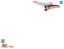 SPIDERMAN/SUPERMAN 01 ( PORTADA ALTERNATIVA BLANCA ) - PANINI