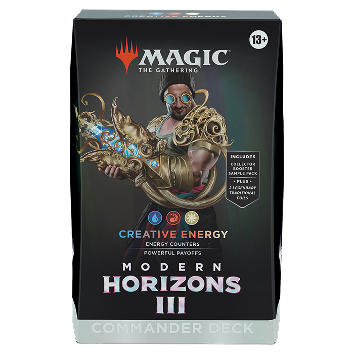 Commander: Modern Horizons III - Deck CREATIVE ENERGY (INGLES) - MAGIC THE GATHERING
