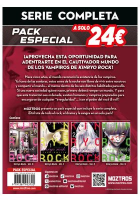 KINRYO ROCK PACK ESPECIAL - MOZTROS