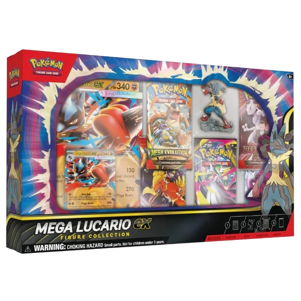 Mega Lucario ex Figure Collection Megaevolución | Mega Evolution - POKEMON TCG (Español)