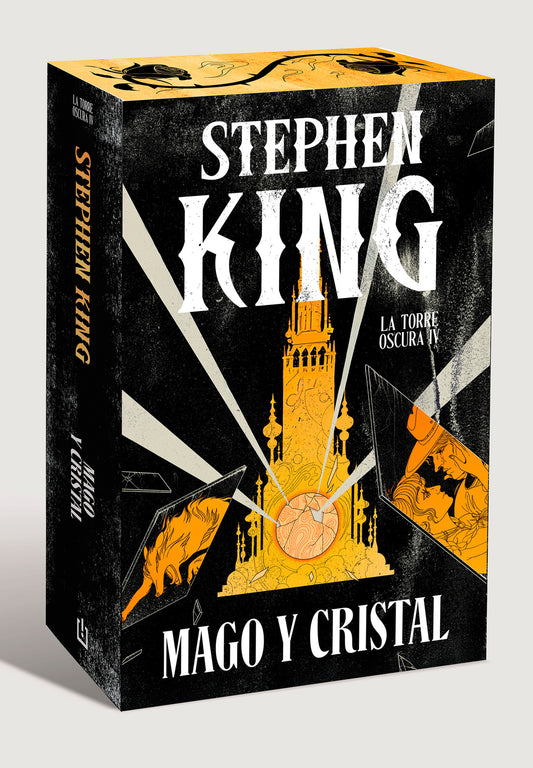 MAGO Y CRISTAL (EDICION CANTOS TINTADOS) (LA TORRE OSCURA 4) - STEPHEN KING (DEBOLS!LLO)