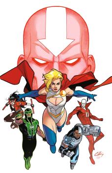 ALL IN JUSTICE LEAGUE RED - PANINI