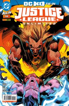 ALL IN JUSTICE LEAGUE UNLIMITED 14 ( DC K.O. TIE-IN ) - PANINI COMICS