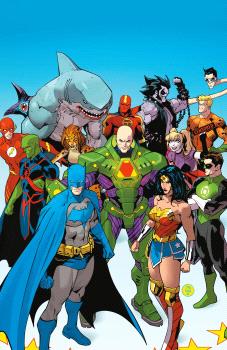 ALL IN JUSTICE LEAGUE UNLIMITED 17 - PANINI