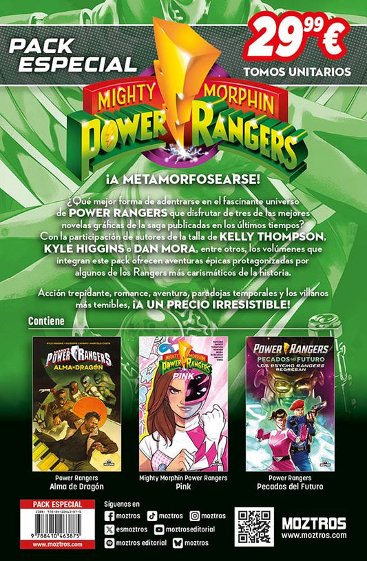 PACK UNIVERSO RANGERS - MOZTROS
