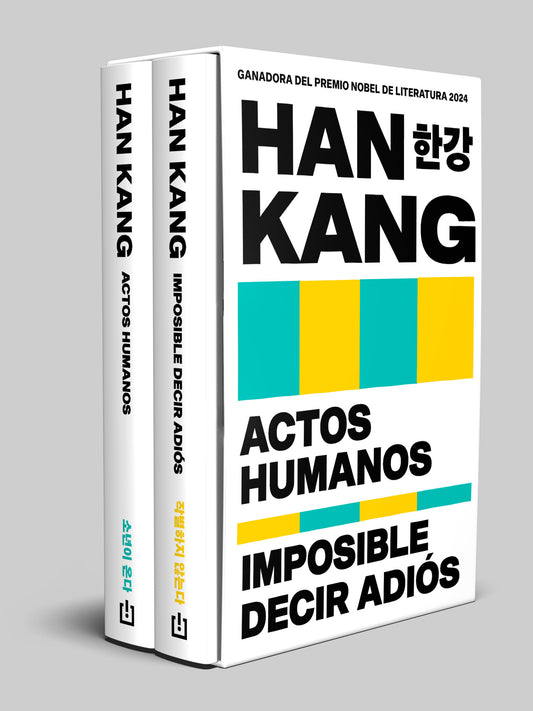 ESTUCHE HAN KANG: CONTIENE IMPOSIBLE DECIR ADIOS| ACTOS HUMANOS - KANG, HAN (DEBOLS!LLO)