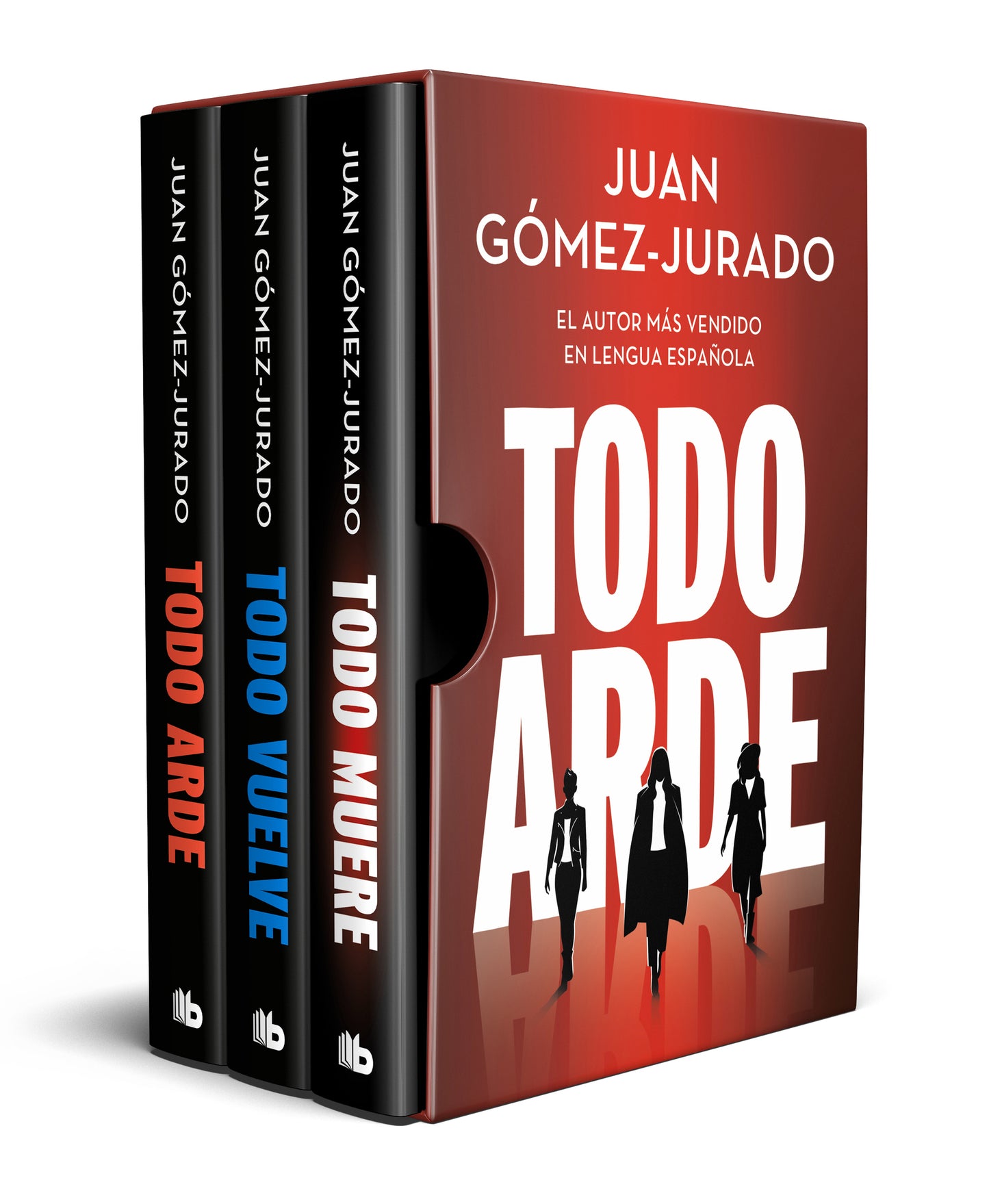 Estuche Todo arde (contiene: Todo arde | Todo vuelve | Todo muere) - JUAN GOMEZ-JURADO (DEBOLSILLO)