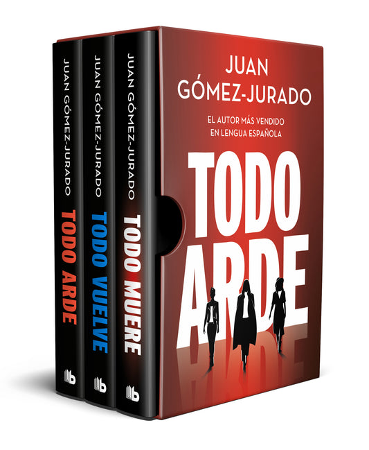 Estuche Todo arde (contiene: Todo arde | Todo vuelve | Todo muere) - JUAN GOMEZ-JURADO (DEBOLSILLO)