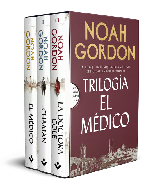 Estuche Trilogía El Médico - NOAH GORDON (ROCA BOLSILLO)