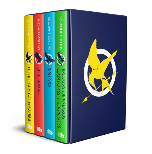 Los Juegos del Hambre (edición estuche con nuevo diseño internacional) - SUZANNE COLLINS (B DE BOLSILLO)