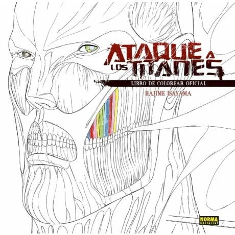ATAQUE A LOS TITANES. LIBRO DE COLOREAR OFICIAL 2 - NORMA EDITORIAL