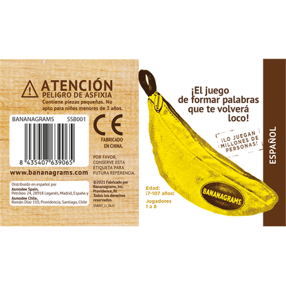 JUEGO DE MESA Bananagrams