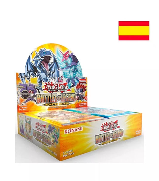 SOBRE Booster Box Display Battles of Legend: Monster Mayhem Español - Yu-Gi-Oh!
