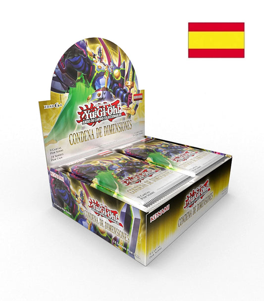 Booster Box Display (sobres) Condena de Dimensiones Español - Yu-Gi-Oh!