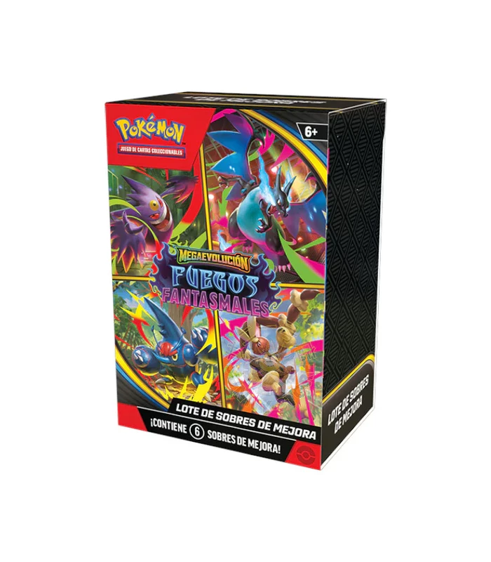 Booster Bundle Pokemon de Fuegos Fantasmales - POKEMON TCG (Español)