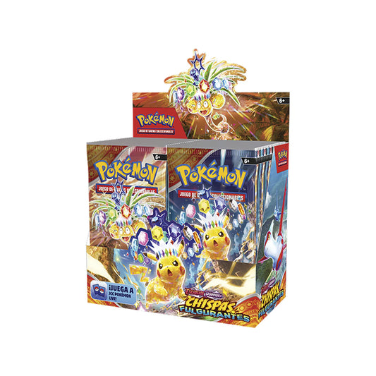 Caja de 36 Sobres Chispas Fulgurantes (SV08) - POKEMON Español