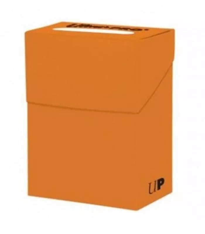Caja de mazo Deck Box New Solid Naranja Ultra Pro.