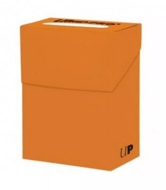 Caja de mazo Deck Box New Solid Naranja Ultra Pro.