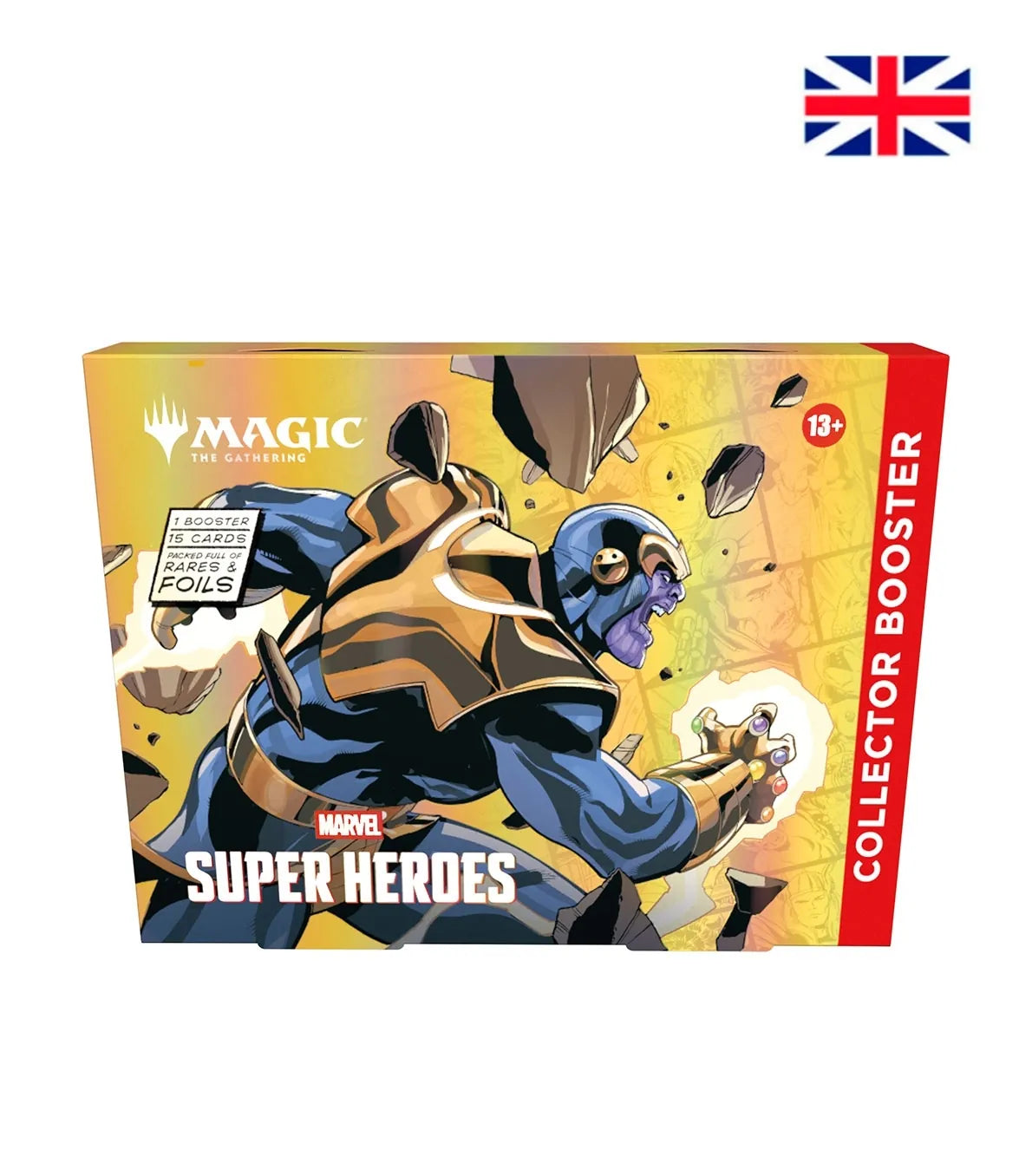 (PREVENTA) Collector Booster Display (12 sobres) Marvel Super Heroes Inglés - Magic The Gathering