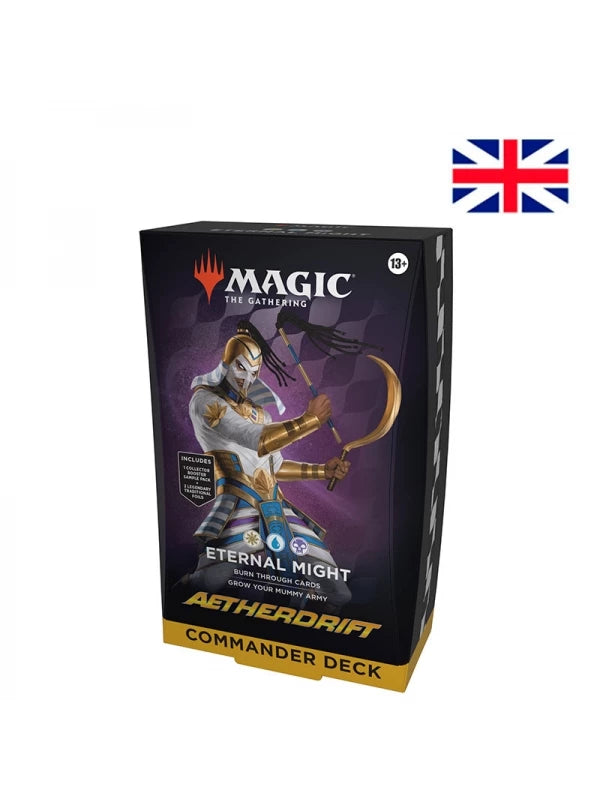 Commander Display - ETERNAL MIGHT - Aetherdrift Inglés - Magic The Gathering