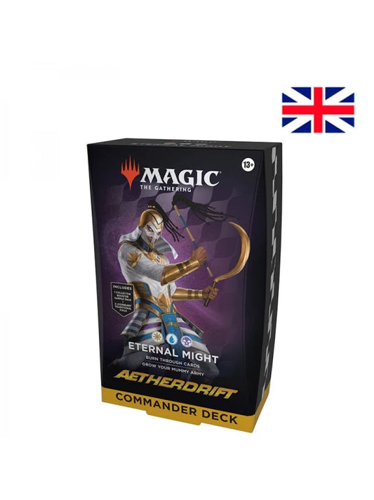 Commander Display - ETERNAL MIGHT - Aetherdrift Inglés - Magic The Gathering