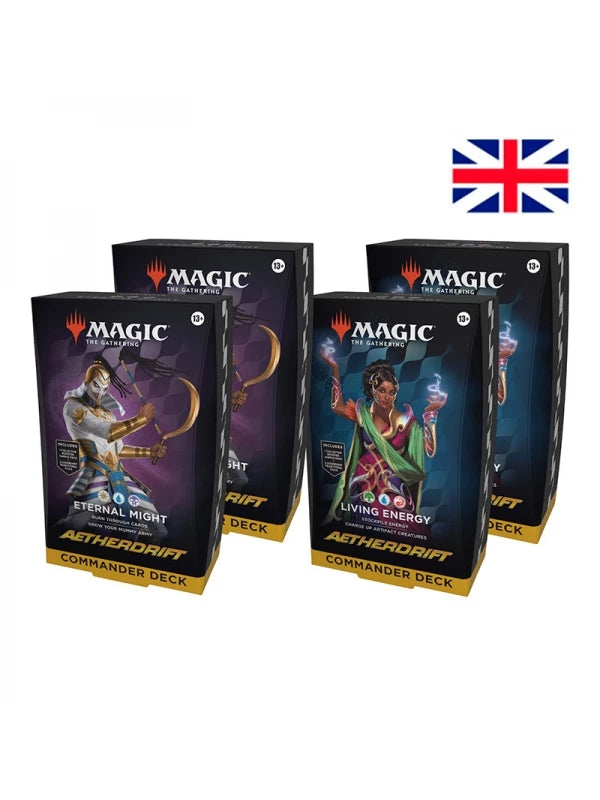 Commander Display - 2 MAZOS - Aetherdrift Inglés - Magic The Gathering